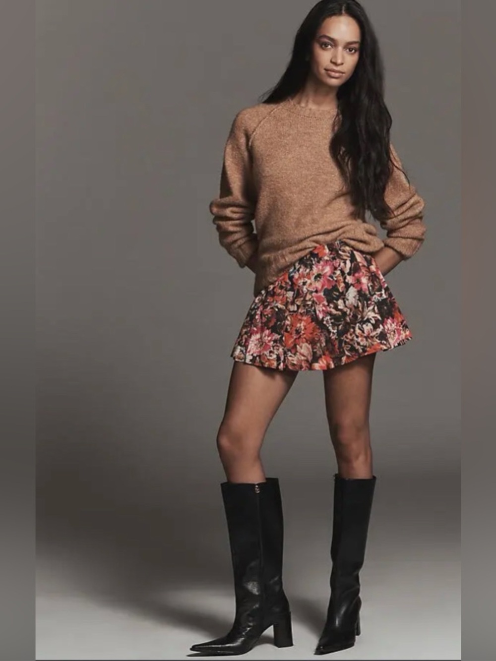 Maeve By Anthropologie “Kiki” Printed Skort - Multi Floral NWT